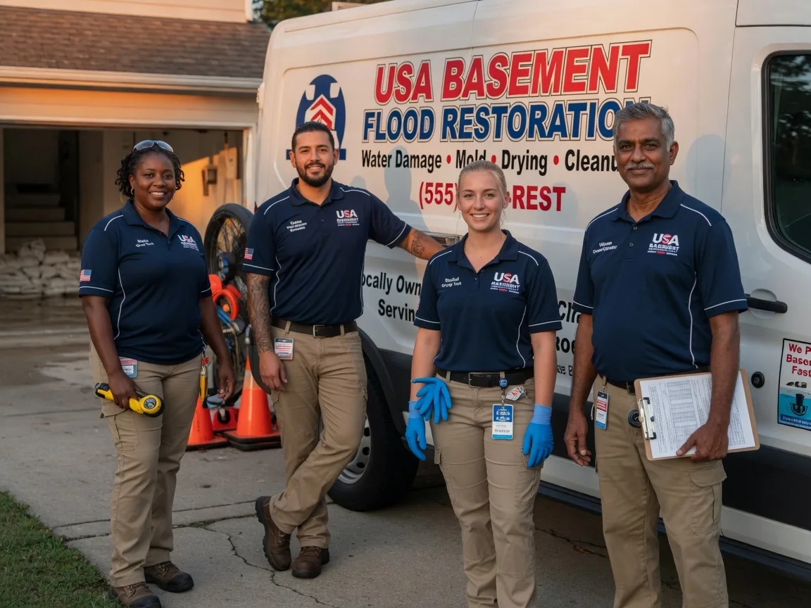 Basement Flood Cleanup company in Fernwood, MS