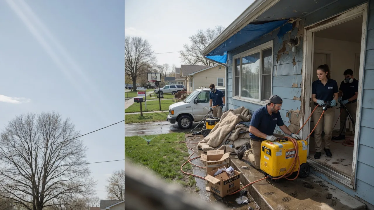 Basement Flood Cleanup in Fernwood, MS near me